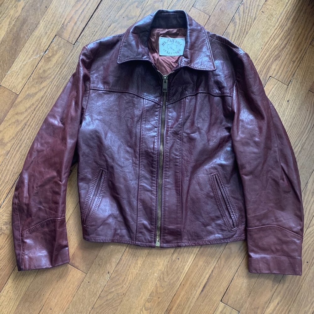 Jekyll’s Hide is Leather zip jacket